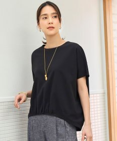 自由区 S 【接触冷感・UVカット・吸水速乾・抗菌防臭・洗える】ハイカウントフォルム Tシャツ