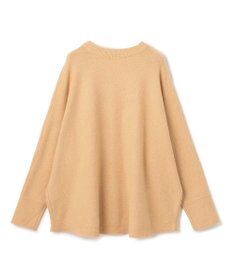 UNFILO 【洗える】ふわふわニット ラウンドヘム