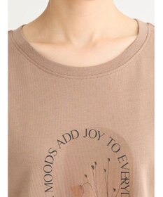 Green Parks フラワーフォトコンパクトプルオーバー