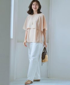 23区 【見上愛さん着用】ペーパーライクコンビ ショルダーバッグ (S)