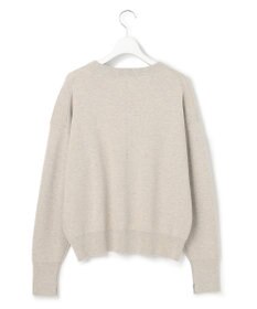 23区 L 【洗える】コットンウール クルーネック プルオーバー