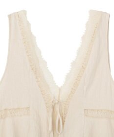 Green Parks ランジェリー風サテンビスチェ