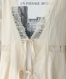 Green Parks ランジェリー風サテンビスチェ