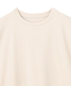 UNFILO L BEAUTY FORM ロゴ刺繍フレンチスリーブTシャツ