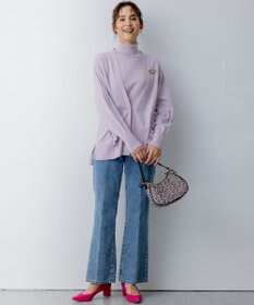 組曲 【WEB限定】サイドフリルカーディガン