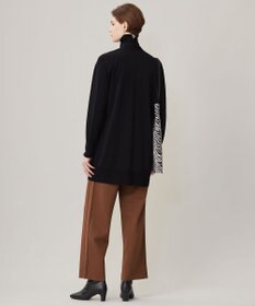 ICB 【洗える】 ウールアセテートハイゲージ カーディガン