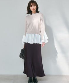 23区 フェイクファー チェーン バッグ