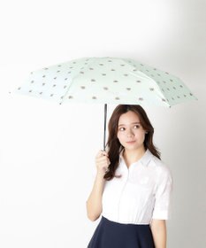MOONBAT 【UVカット/コンパクト】ポール & ジョー (PAUL & JOE ACCESSOIRES) 折りたたみ雨傘 ドットヌネット