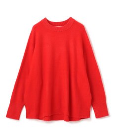 UNFILO 【洗える】ふわふわニット ラウンドヘム