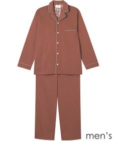 une nana cool 【綿100％】やわらか天竺メンズパジャマ　ＭＡＤＥ　ＷＩＴＨ　ＬＩＢＥＲＴＹ　ＦＡＢＲＩＣ