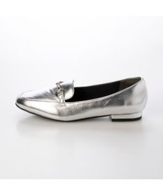 MODE ET JACOMO <noyau>スクエアトゥビット付きヒールローファー