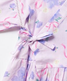 ANY KIDS 【洗濯機可能】簡単帯付き 甚平セット