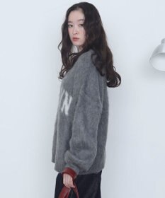 WEGO モヘアタッチBROOKLYNロゴニット
