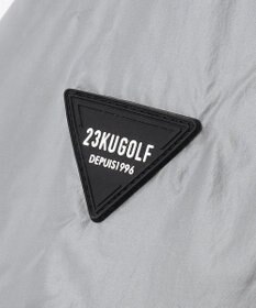23区GOLF 機能中綿採用【MEN】【撥水】ナイロンタフタ フーテッド ブルゾン