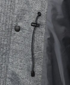 JOSEPH ABBOUD MOUNTAIN 【UNISEX】ホットピアスラブジャガードカモ コート