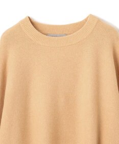 UNFILO 【洗える】ふわふわニット ラウンドヘム