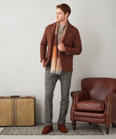 JOSEPH ABBOUD 【リラックスサイズ】ラムウールツィード ジャケット