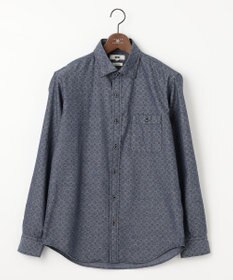 JOSEPH ABBOUD 【オーガニックコットン】ダンガリープリント シャツ