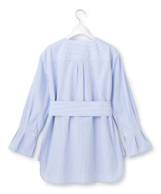 23区 S CANCLINI スキッパーベルト付き ブラウス