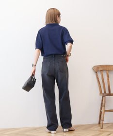 AMERICAN HOLIC ブークレ半袖ニットトップス