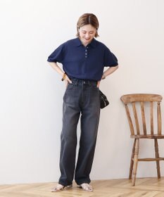 AMERICAN HOLIC ブークレ半袖ニットトップス