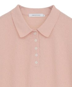 AMERICAN HOLIC ブークレ半袖ニットトップス