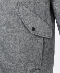 JOSEPH ABBOUD MOUNTAIN 【UNISEX】ホットピアスラブジャガードカモ コート