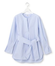 23区 S CANCLINI スキッパーベルト付き ブラウス