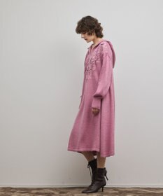 GRACE CONTINENTAL ケミカルレースニットワンピース