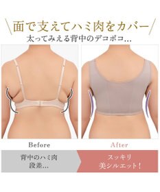 BRADELIS New York 【BRADELIS NewYork peace】綿混キャッチャーカップレースブラ24 ブラデリス ノンワイヤー 補正ブラジャー