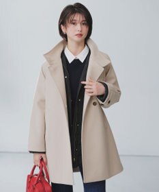 ANY SIS S ウールライクスタンドカラー ミドルコート