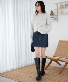 WEGO ブラッシュニットショートプルオーバー