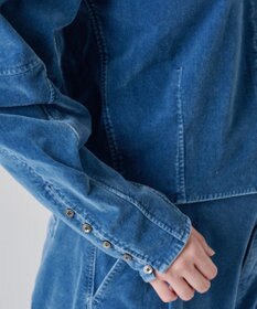 Ripo trenta anni INDIGO VELOUR プルオーバー