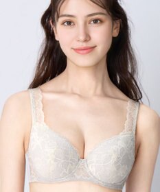 Wing ブラジャー Wing Lesiage 包みこむようなフィット感 安定感のあるつけごこち 肩にくいこみにくい ブラ PB3010 ウイング／ワコール