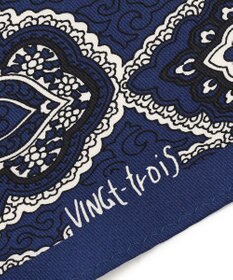 23区 オーナメントプリント スカーフ