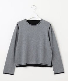 自由区 【ご好評につきWEBのみ新色追加/洗える/マルチウェイ】リバーシブルニット セットアップ