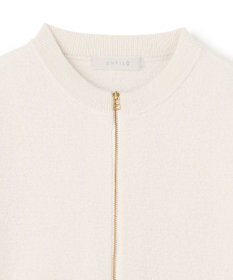 UNFILO ウールミルド ZIPニットブルゾン