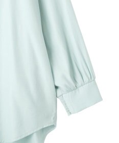 YECCA VECCA バックギャザーロングシャツ