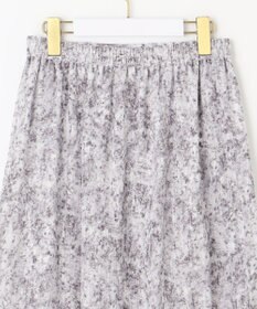 ANY SIS 【2SET】コンパクトトップス×ミスティプリントスカート セットアップ