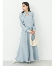 earth music&ecology ＳＥＴ２点ジャガードボレロ＋ワンピース