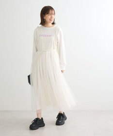 Green Parks ・ＥＬＥＮＣＡＲＥ　ＤＵＥ　チュールドッキングワンピ