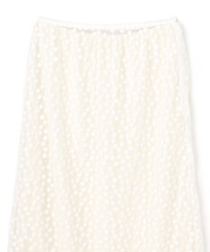 UNFILO L エンブロイダリー レーススカート