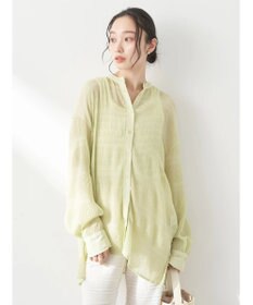 earth music&ecology クシュクシュシアーシャツ