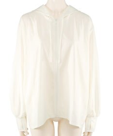 San-ai Resort（三愛水着楽園） 【UPF50+UVカット率最高指数】水陸両用指穴付き　ゆるっと着れるふんわりシルエットパーカーM・L【Big Apple's（ビッグアップルズ）】