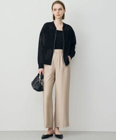 ICB L 【先行予約】ワッシャーツイル ワイドストレートパンツ