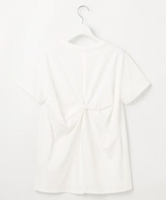 23区 【SLOW/一部店舗限定】MVSコットン バックデザイン Tシャツ