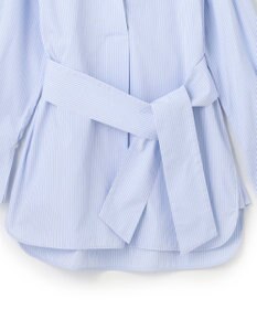 23区 L CANCLINI スキッパーベルト付き ブラウス
