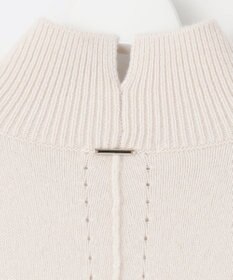 自由区 【洗える】ウールカシミヤブレンドハイネック ニット