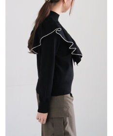 Te chichi ラッフルフリルニット