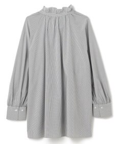 UNFILO ギャザーオーバーブラウス